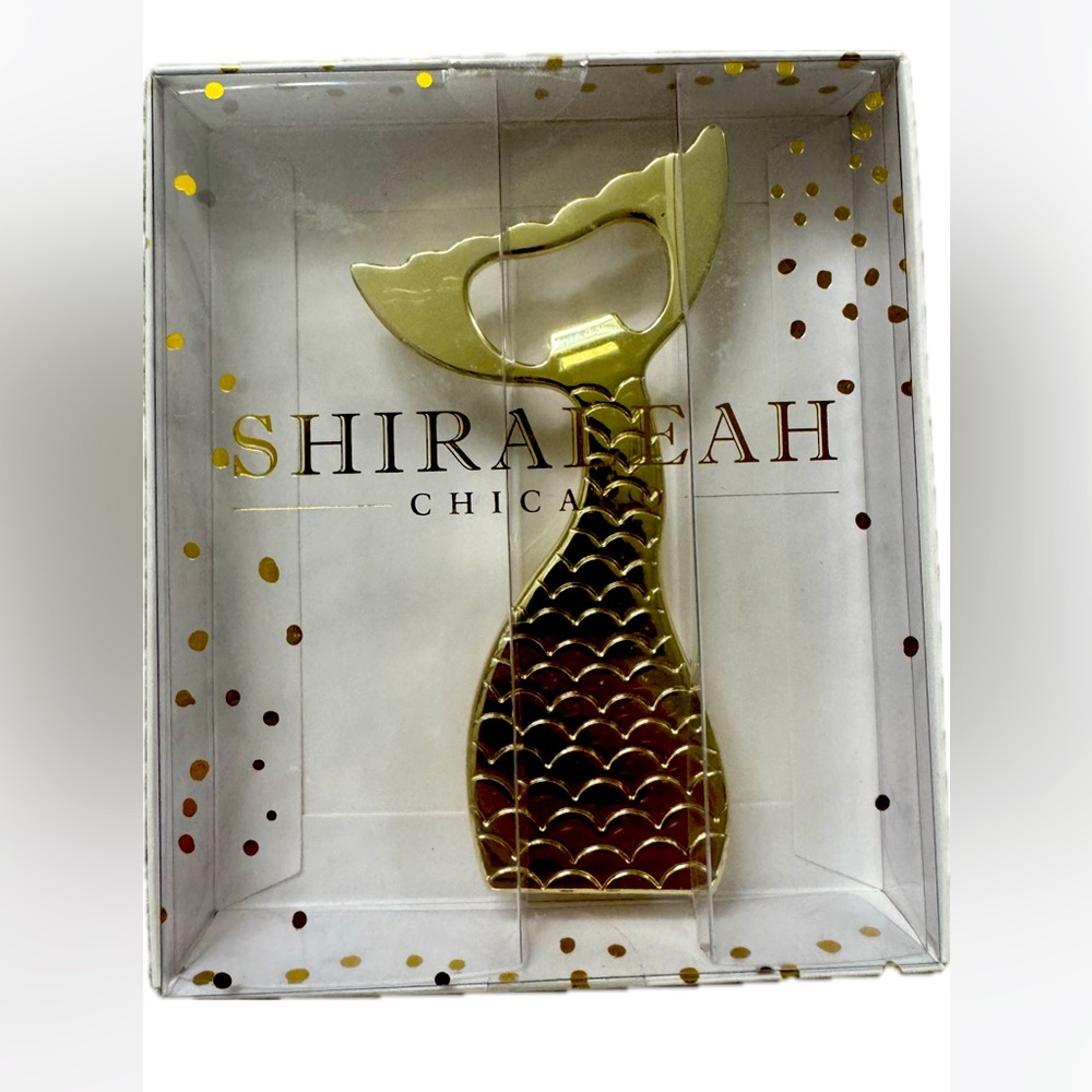 Golden Mermaid Tail Bottle Opener by ShiraLeah Chicago